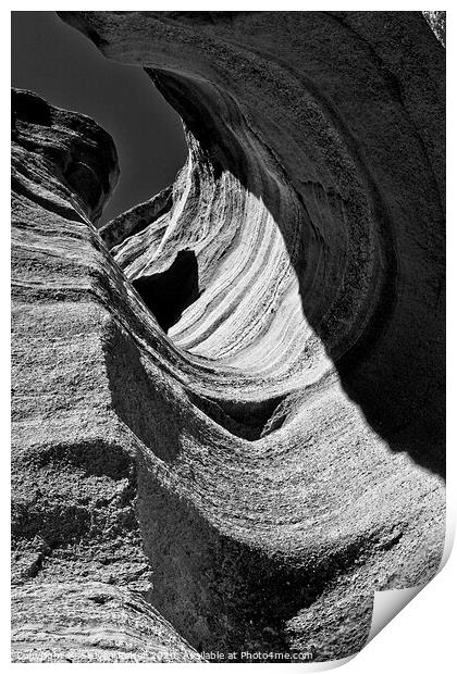 Tent Rocks 6 , New Mexico, USA Print by Steven Ralser