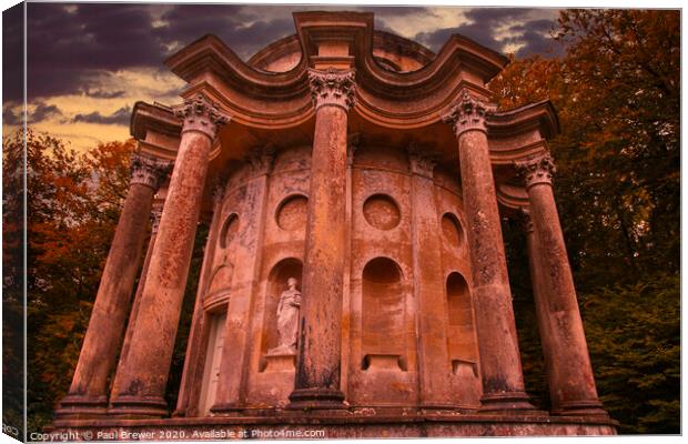Temple of Apollo  Canvas Print by Paul Brewer