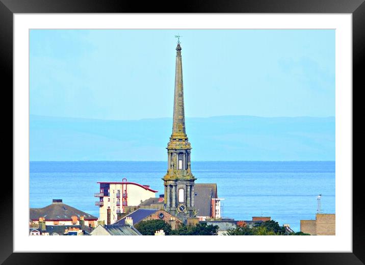 Old Ayr town, Scotland Framed Mounted Print by Allan Durward Photography
