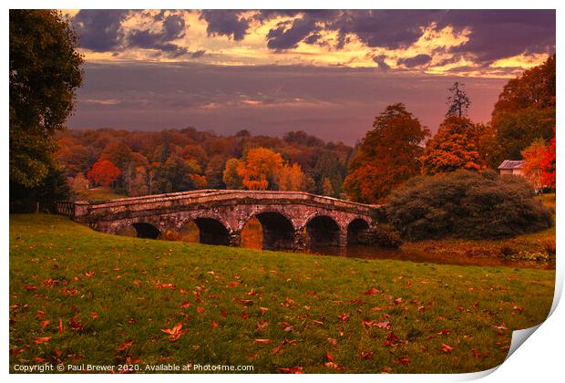 The Bridge Print by Paul Brewer