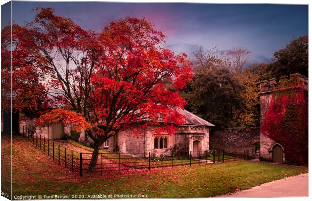 Gate House Canvas Print by Paul Brewer