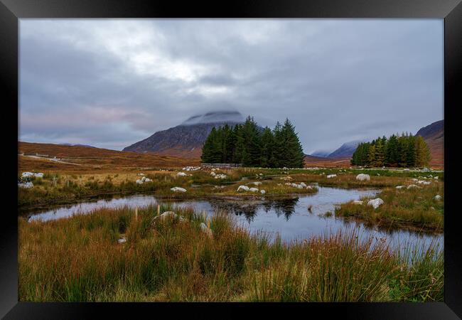 The Buachaille from Kingshouse Framed Print by Miles Gray