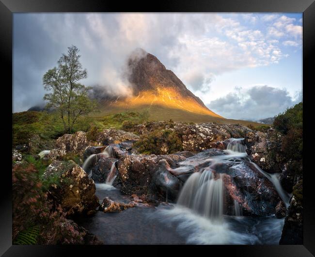 The Herdsman of Etive, Glencoe Framed Print by Miles Gray