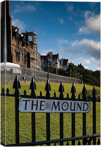 The Mound Canvas Print by Keith Thorburn EFIAP/b