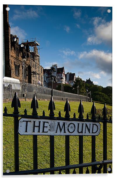 The Mound Acrylic by Keith Thorburn EFIAP/b