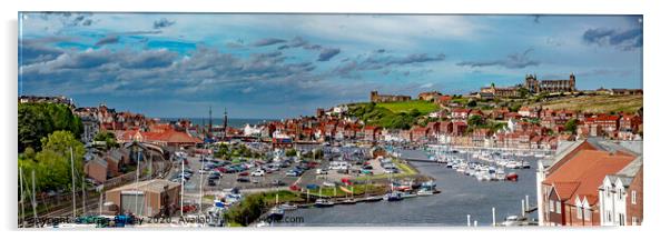 Whitby Panoramic Acrylic by Craig Burley