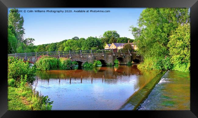 Tilford In Summer Framed Print by Colin Williams Photography