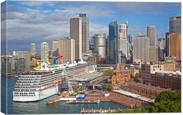 Sydney Harbour, Australia Canvas Print by Arterra 