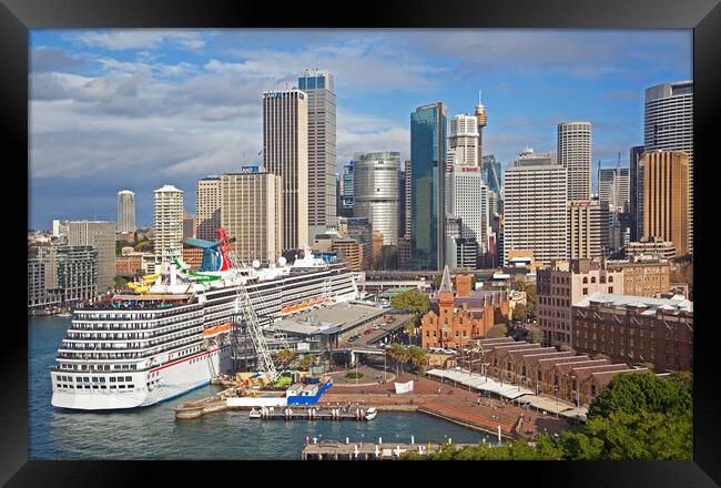 Sydney Harbour, Australia Framed Print by Arterra 