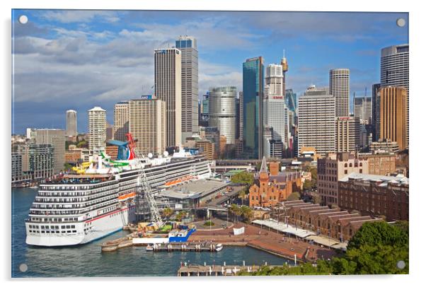 Sydney Harbour, Australia Acrylic by Arterra 