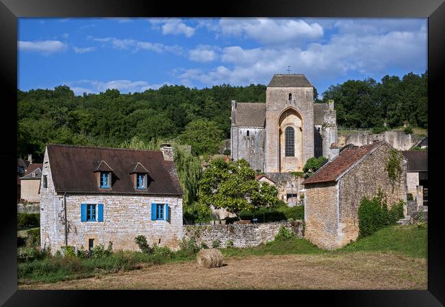 Saint-Amand-de-Coly in the Dordogne, France Framed Print by Arterra 