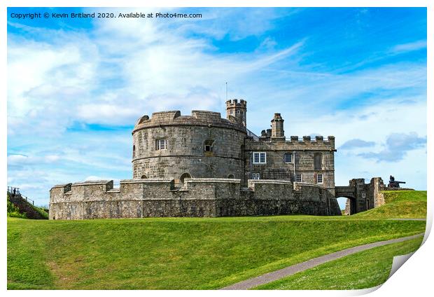 Pendennis Castle Print by Kevin Britland