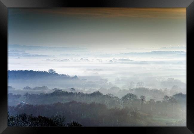 Isle of Purbeck Framed Print by Tony Bates