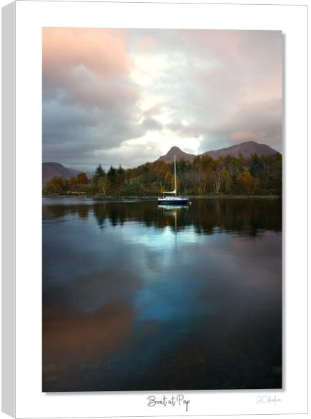Boat at Pap. Canvas Print by JC studios LRPS ARPS