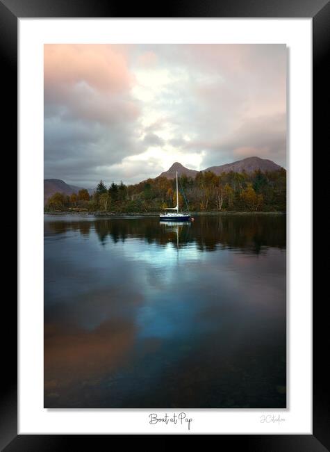 Boat at Pap. Framed Print by JC studios LRPS ARPS