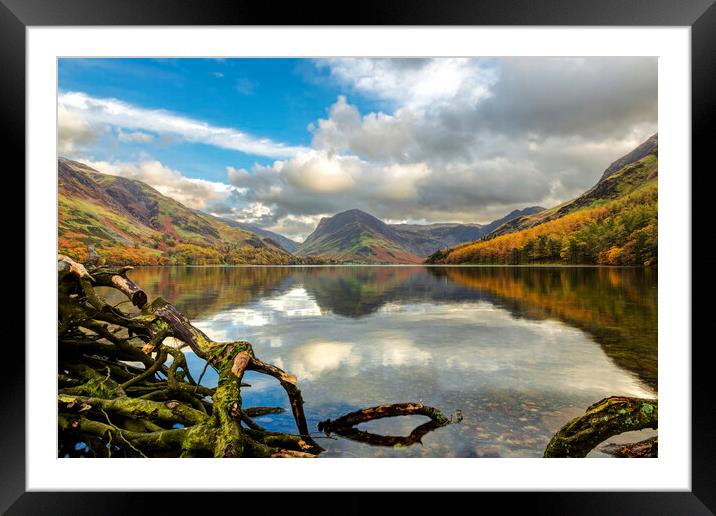 Buttermere, Cumbria, UK Framed Mounted Print by Maggie McCall