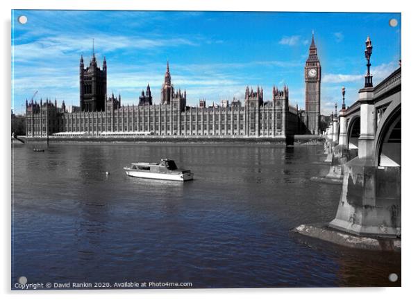 London posters, Big Ben and the Houses of Parliament , Westminster , London , England Acrylic by Photogold Prints