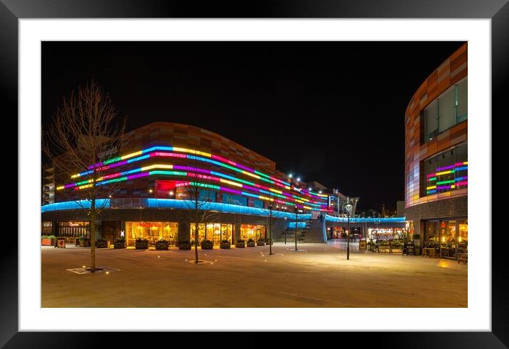 Friars Walk Shopping centre, Newport Framed Mounted Print by Dean Merry