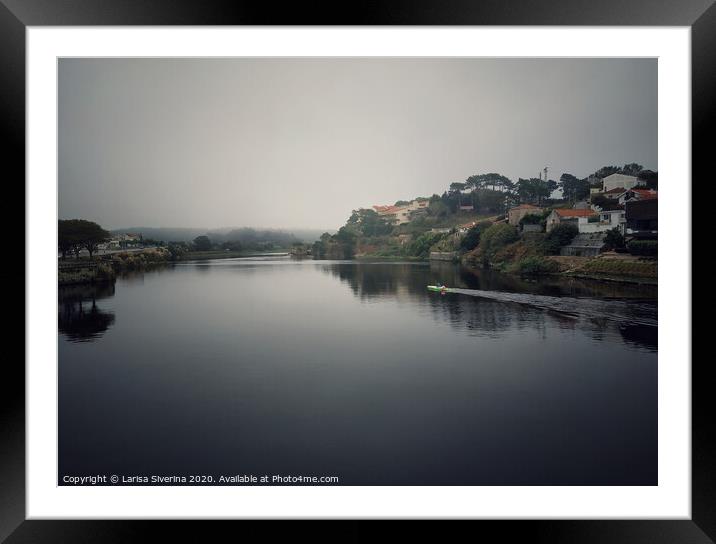 Outdoor waterside Framed Mounted Print by Larisa Siverina