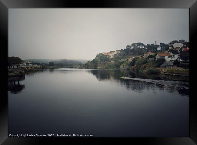 Outdoor waterside Framed Print by Larisa Siverina