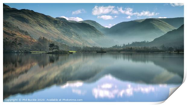 Ullswater Calm Print by Phil Buckle