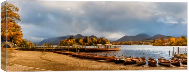 Derwent Water, Lake District. Canvas Print by Maggie McCall