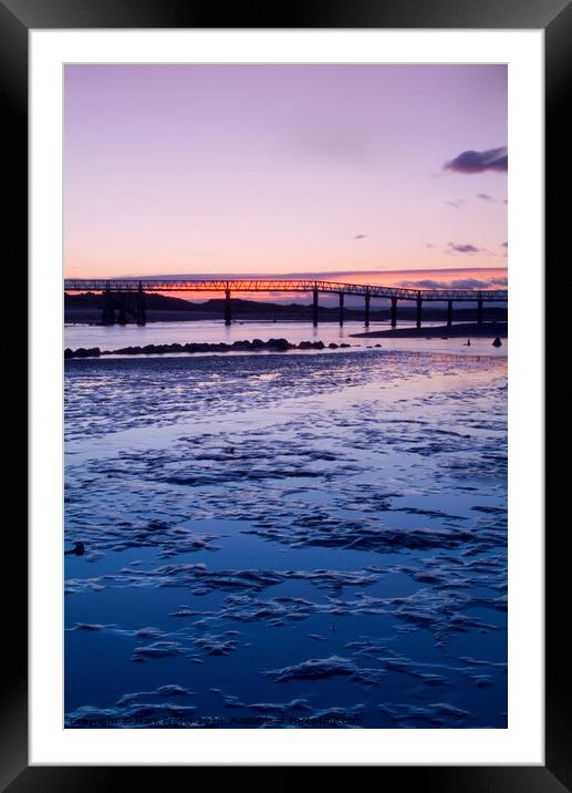Sunrise over East Beach Framed Mounted Print by Mark Fraser