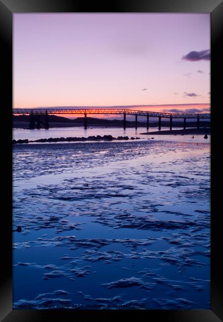Sunrise over East Beach Framed Print by Mark Fraser