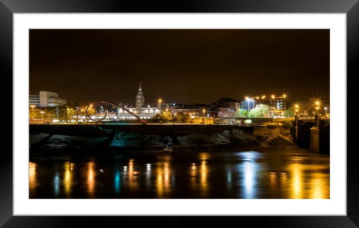 Newport city centre Framed Mounted Print by Dean Merry
