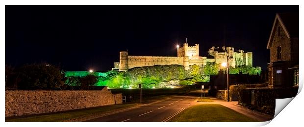 Bamburgh Village Print by Northeast Images