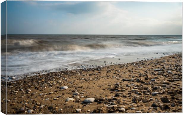 Bridlington Beach Canvas Print by Lisa Hands