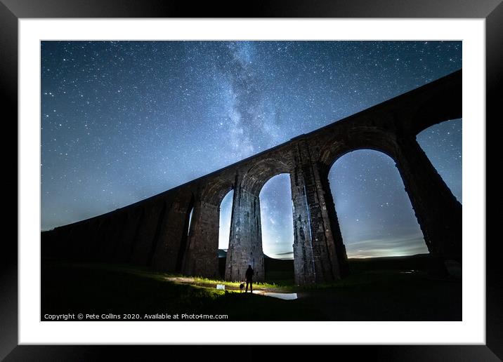Underneath the arches Framed Mounted Print by Pete Collins