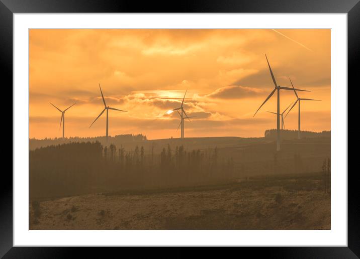 Green energy  Framed Mounted Print by Dean Merry