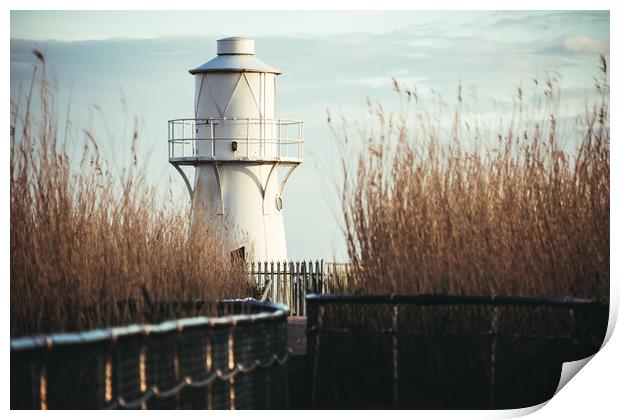 East Usk Lighthouse Print by Dean Merry