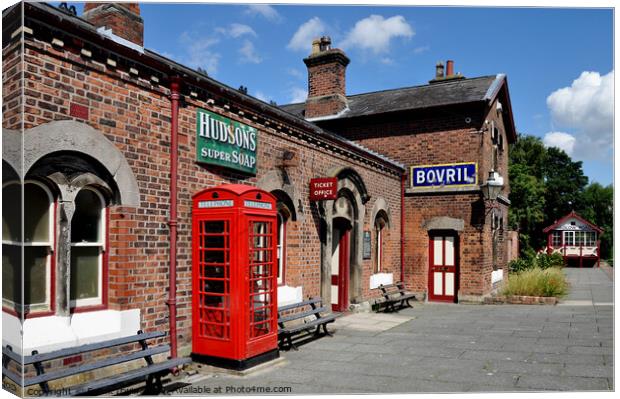 Hadlow Road Station (Preserved) Canvas Print by Frank Irwin