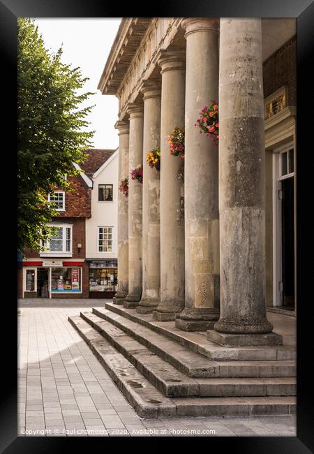 Guildhall Steps Framed Print by Paul Chambers