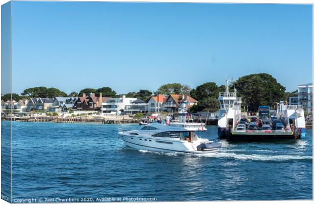 Poole Harbour Canvas Print by Paul Chambers