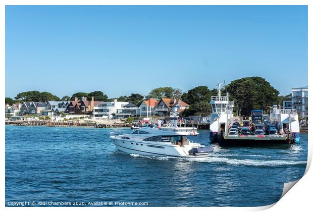Poole Harbour Print by Paul Chambers