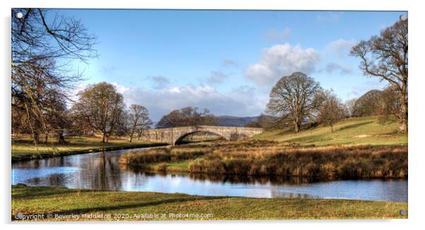 Dallam Park Acrylic by Beverley Middleton