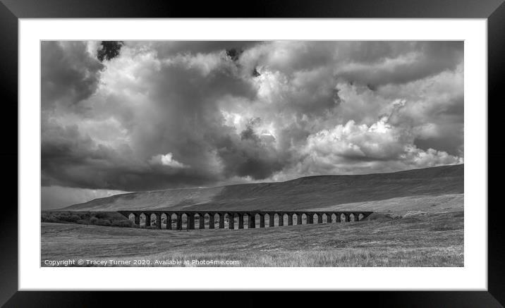 Ribblehead Viaduct Framed Mounted Print by Tracey Turner