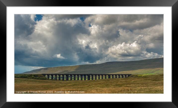 Ribblehead Viaduct Framed Mounted Print by Tracey Turner