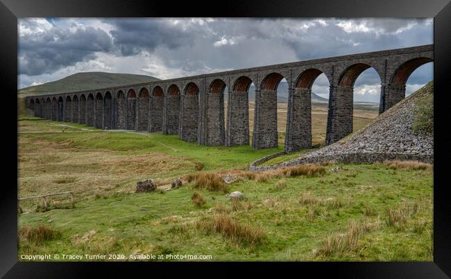 Ribblehead Viaduct Framed Print by Tracey Turner