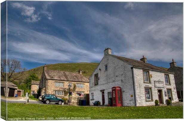 Beautiful Buckden, Yorkshire Dales Canvas Print by Tracey Turner