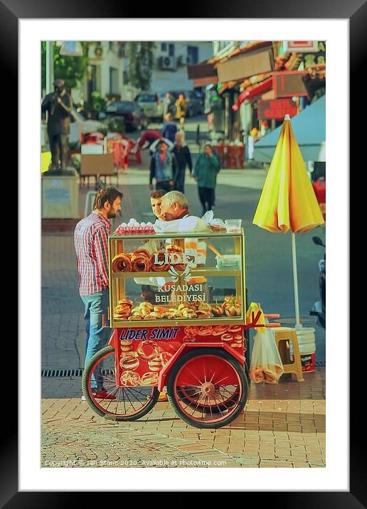 Kusadasi in Turkey. Framed Mounted Print by Ian Stone