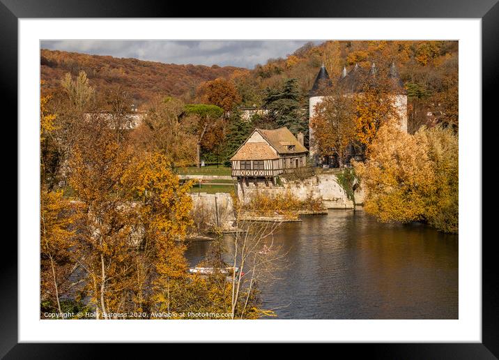 Veron Mill France Framed Mounted Print by Holly Burgess
