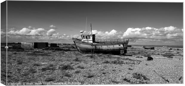 Beached ( Dungeness ) Canvas Print by Dave Burden