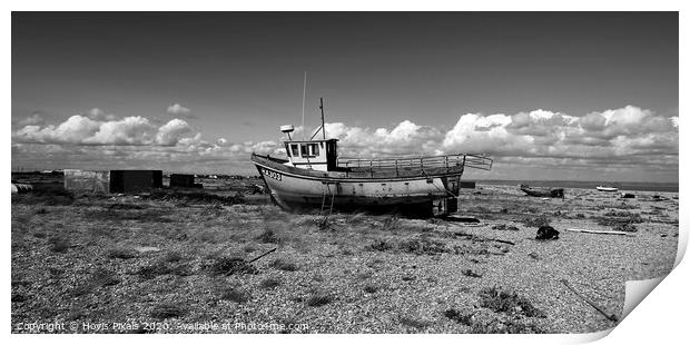 Beached ( Dungeness ) Print by Dave Burden