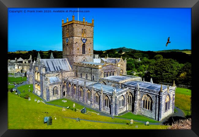 The beautiful St Davids Cathedral Framed Print by Frank Irwin