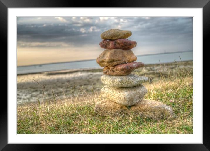  stonerock Framed Mounted Print by Tony Brooks