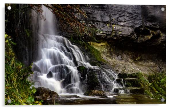 Ingleton Waterfalls Trail Acrylic by Jim Day